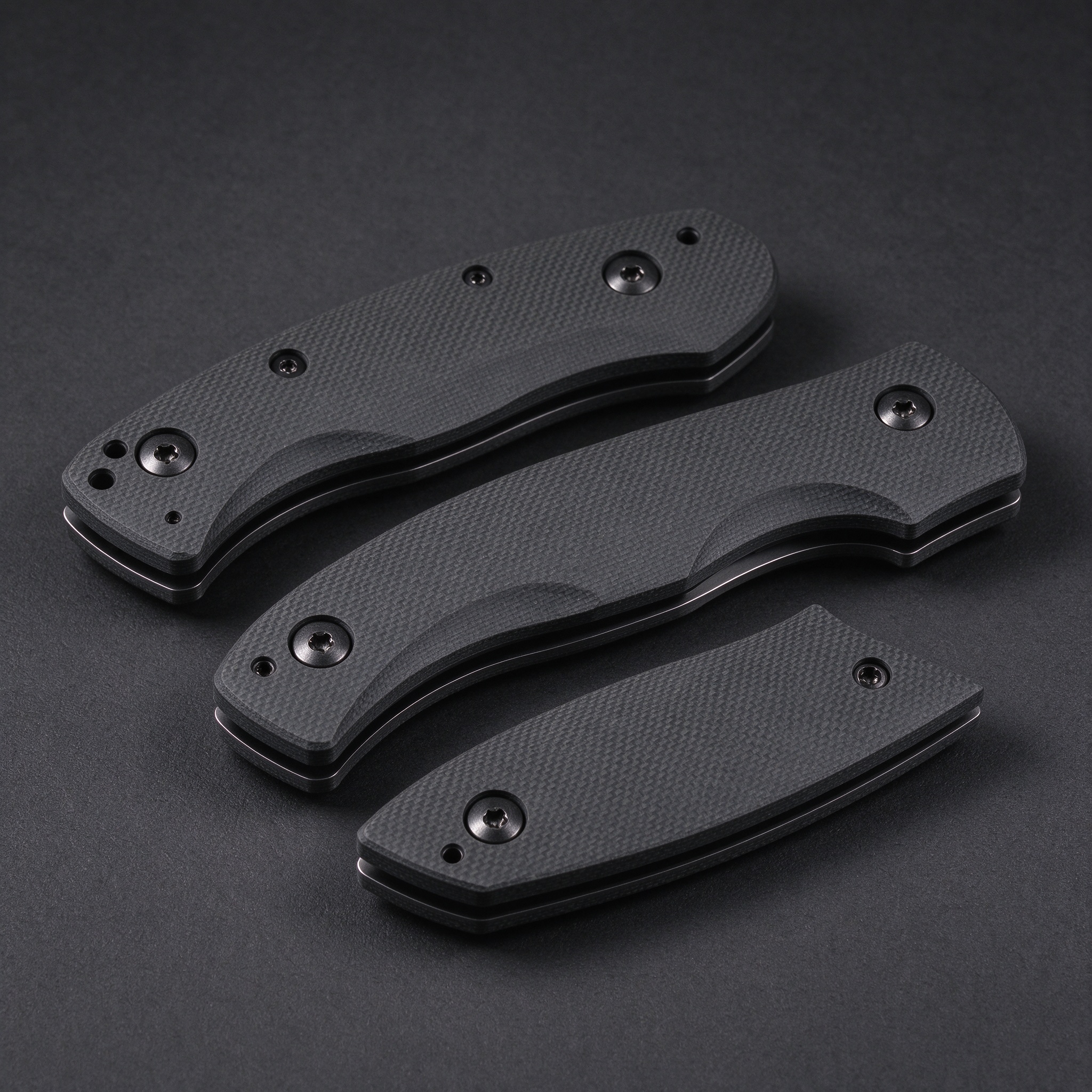 Knife handle scales